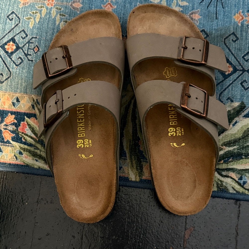 Birkenstock  Strap Sandals there’s a little of blemish on the back of the shoe